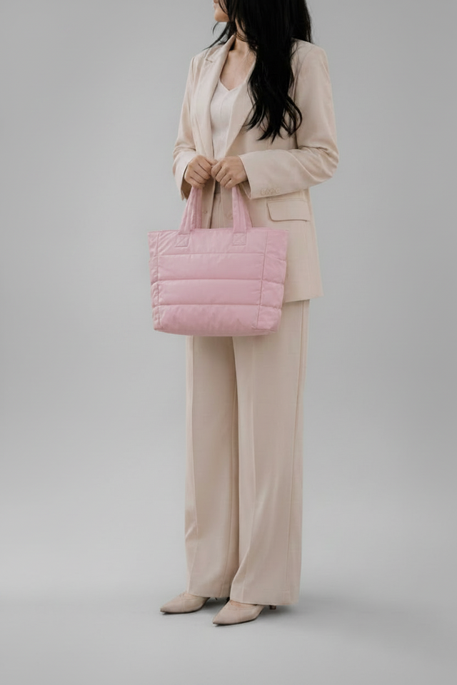 Puffy Laptop Tote Bag