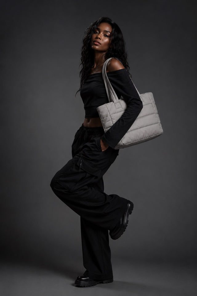 Puffy Laptop Tote Bag