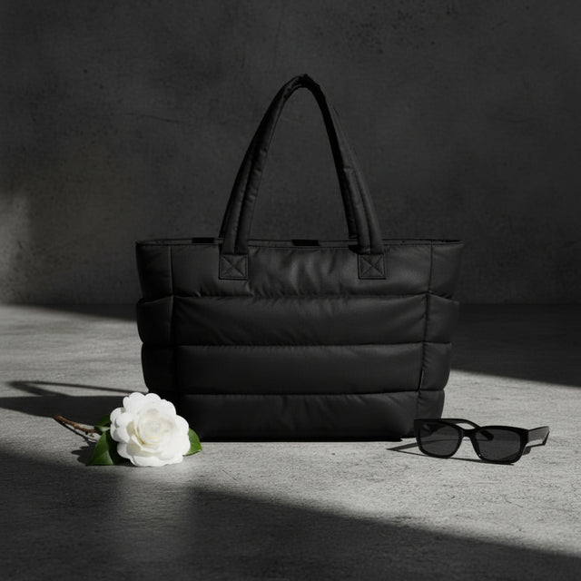 Puffy Laptop Tote Bag