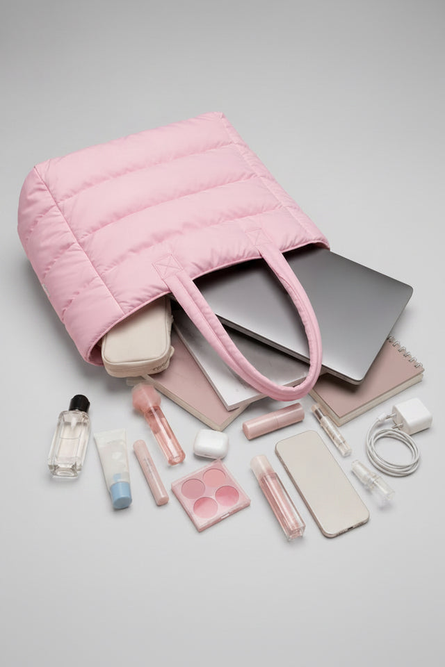 Puffy Laptop Tote Bag