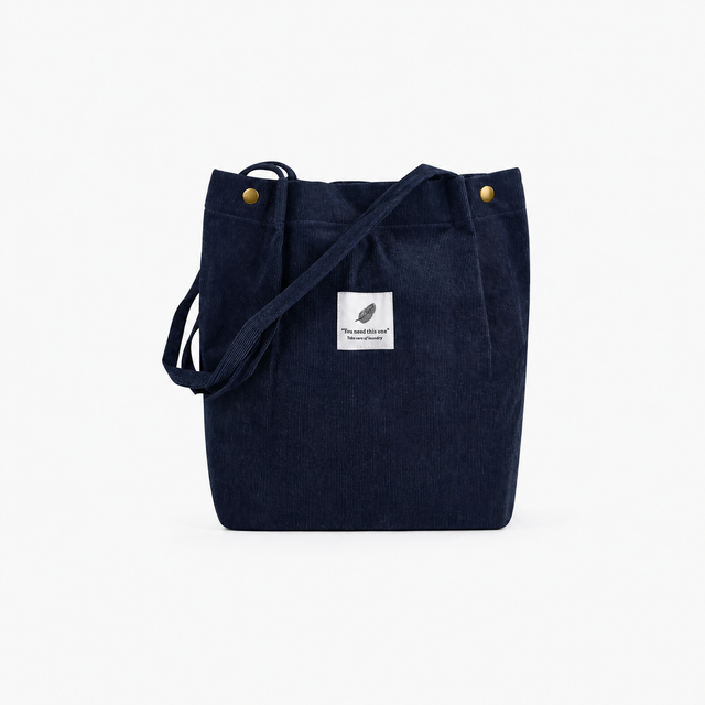 Corduroy Tote Bag