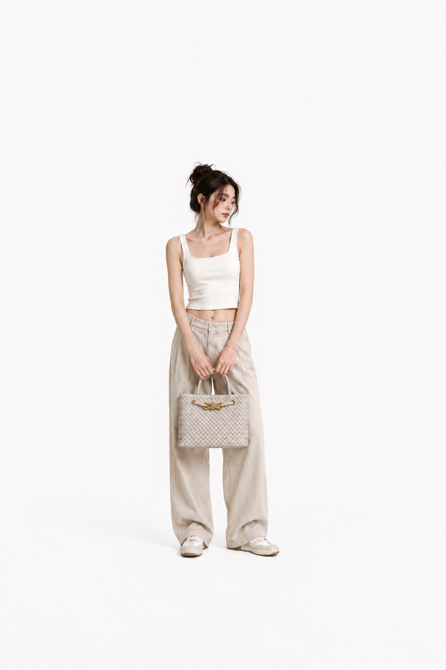 Artisan Woven Handbag