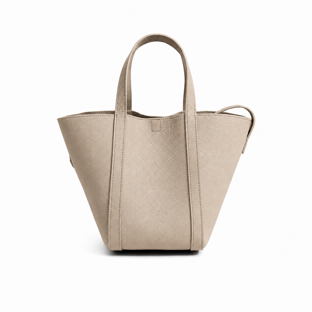 Leather Bucket Bag