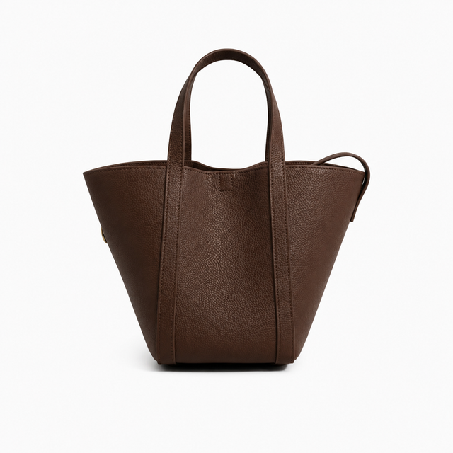Leather Bucket Bag