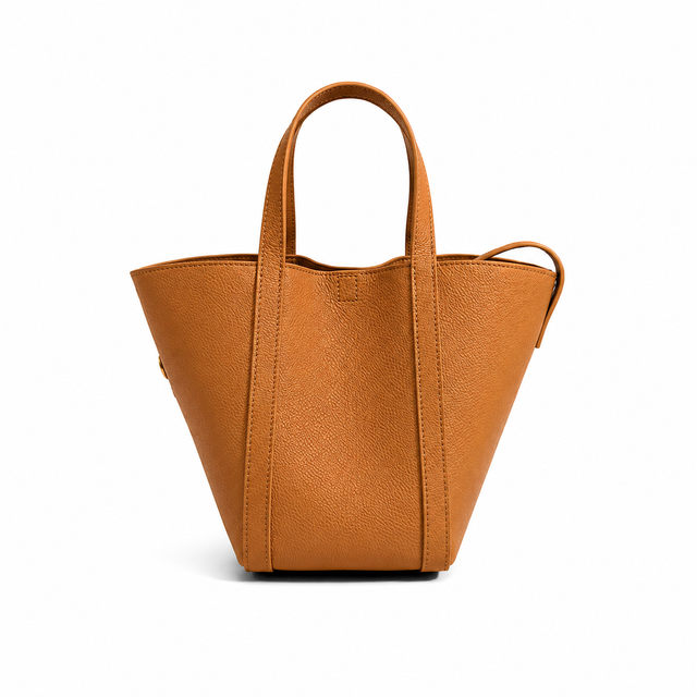 Leather Bucket Bag