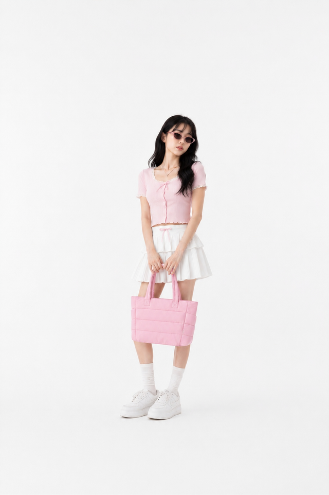 Puffy Laptop Tote Bag